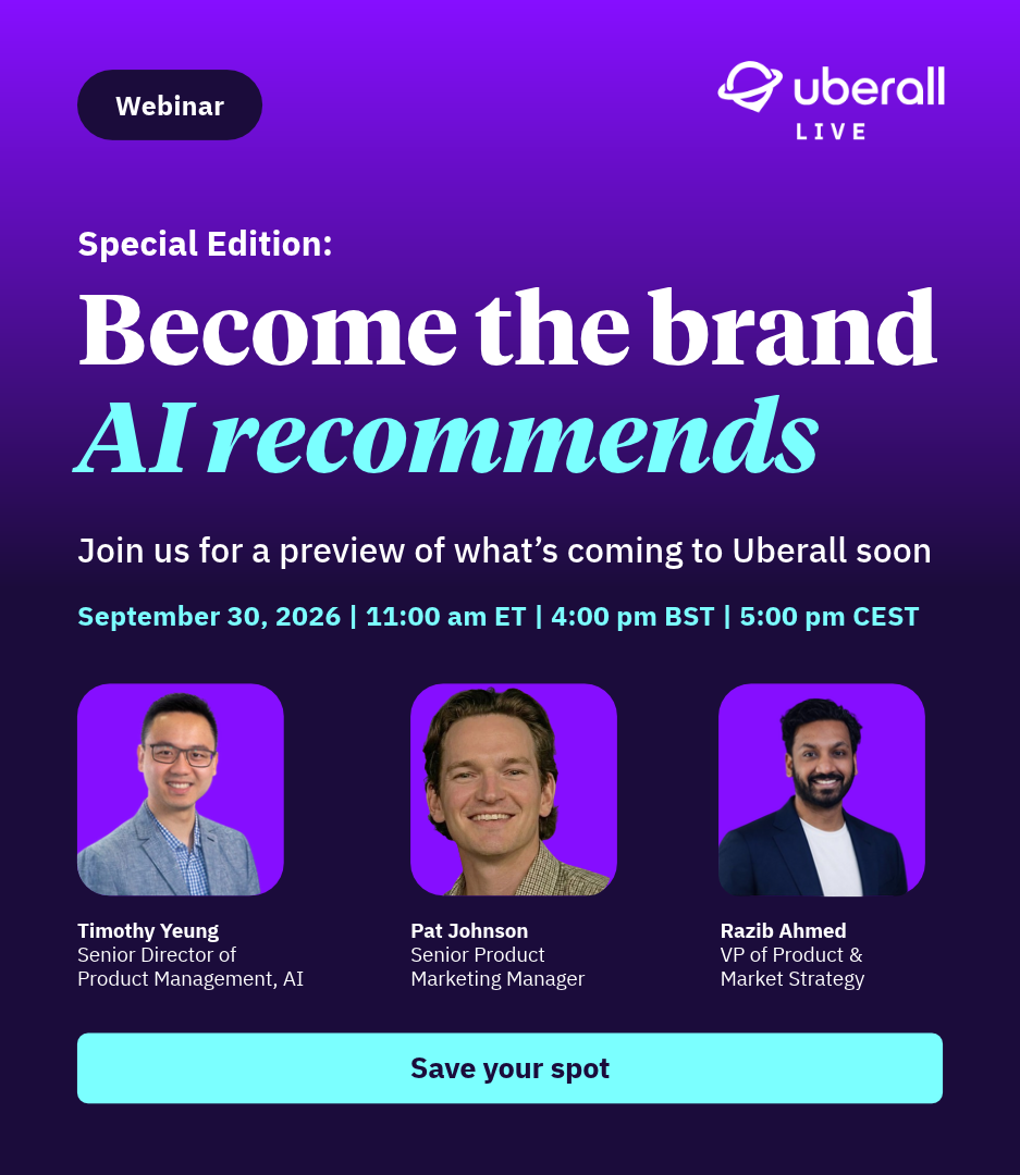 Uberall Marketing Image